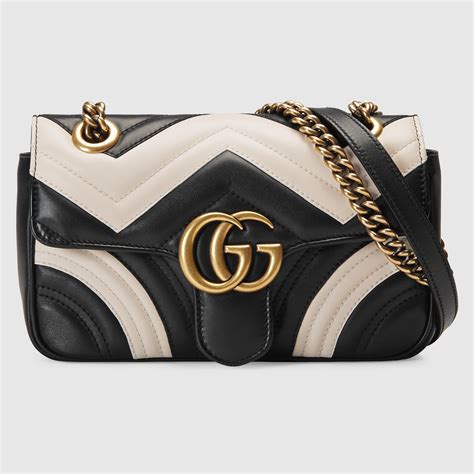 gucci women's gg marmont mini leather shoulder bag|Gucci Marmont matelassé shoulder bag.